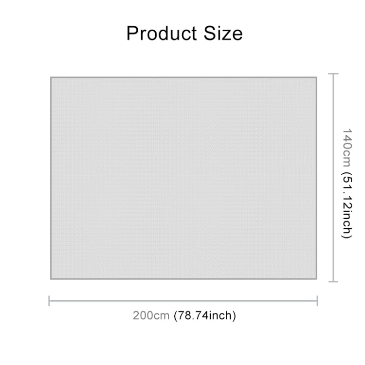 Have Meal Pattern Waterproof Anti-scalding Rectangle Cotton and Linen Table Cloth, Size: 200 x 140cm