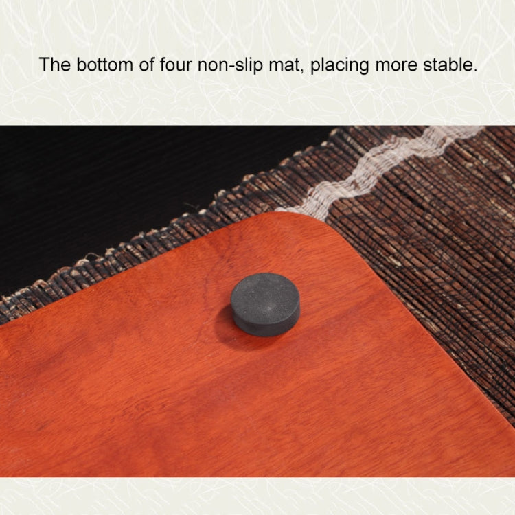 Household Rosewood Rectangle Tea Tray Tea Table, Flat, Size: 70x35x6cm