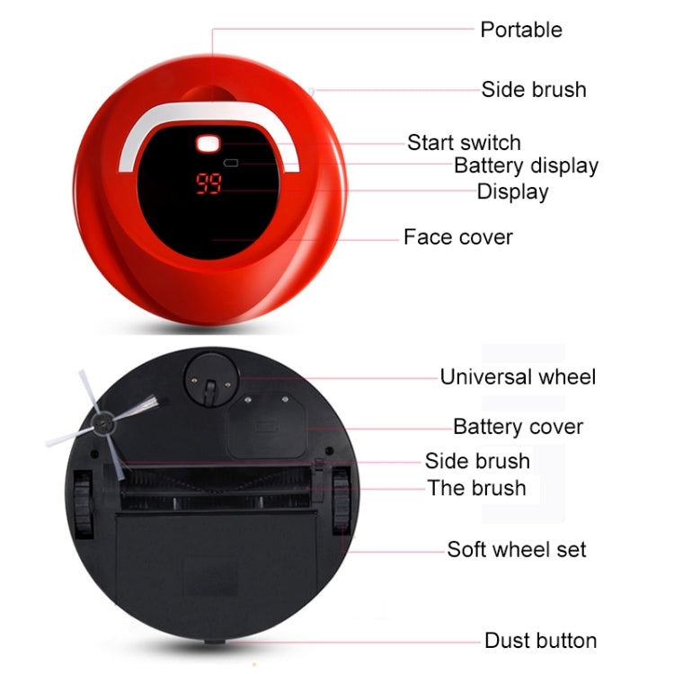 FD-RSW(C) Smart Household Sweeping Machine Cleaner Robot