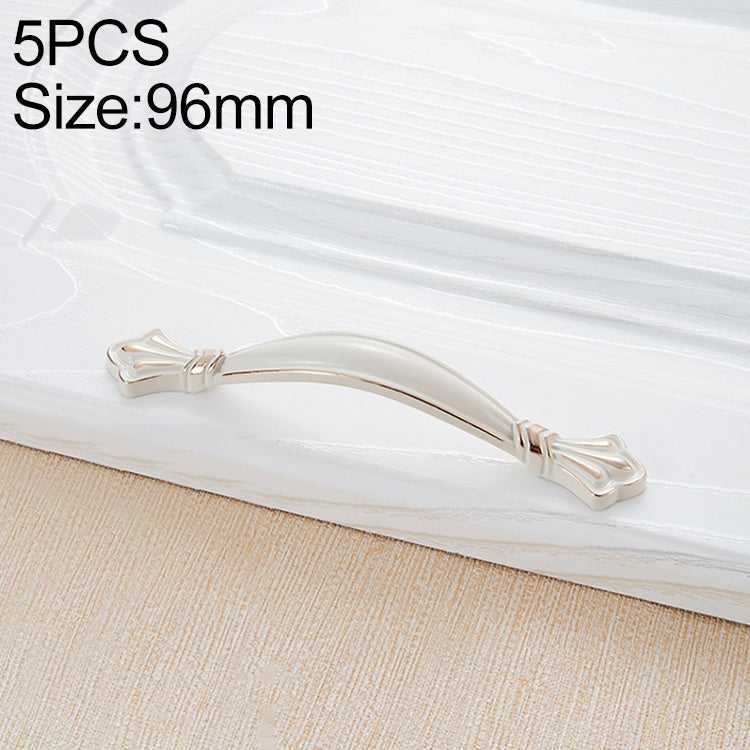 5 PCS 6589_96 Ivory Cabinet Wardrobe Handle