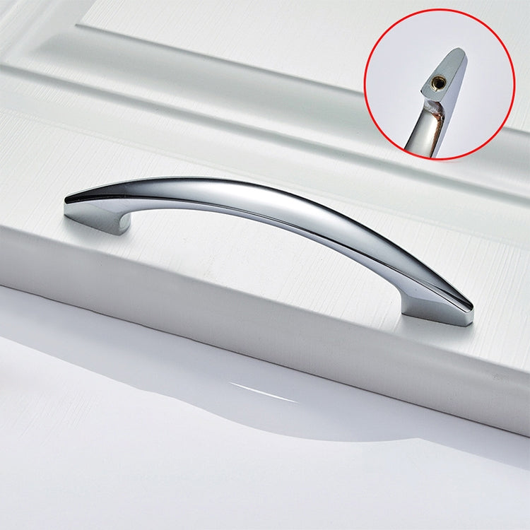 5 PCS 4027_96 Bright Chrome Zinc Alloy Polished Bathroom Cabinet Handle
