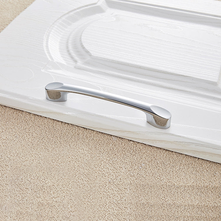 5 PCS 6225_64 Bright Chrome Zinc Alloy Polished Bathroom Cabinet Handle