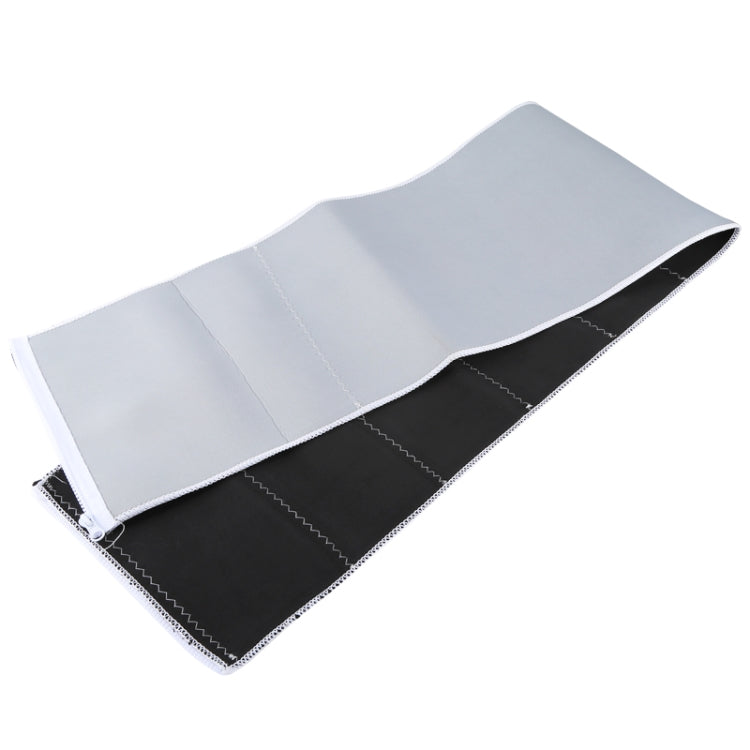 SLIMM NG BELT 5 Zipper Closures Adjustable Men Abdomen Belt, Total Length: 1.3m, Width: 24.5cm