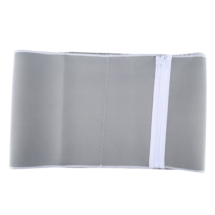 SLIMM NG BELT 5 Zipper Closures Adjustable Men Abdomen Belt, Total Length: 1.3m, Width: 24.5cm