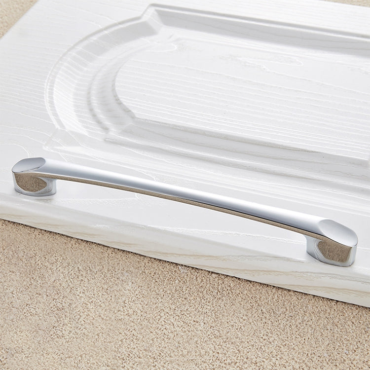 2 PCS 6225_160 Bright Chrome Zinc Alloy Polished Bathroom Cabinet Handle