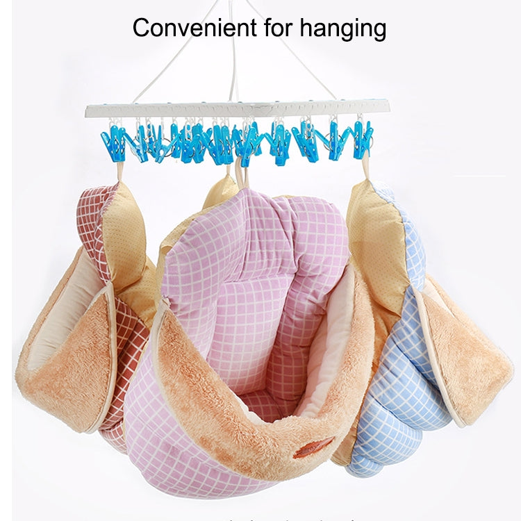 Slipper Shape Warm Thicken Pet Dogs Cats House Size: L, 52Ã—40Ã—32cm (Sky Blue)