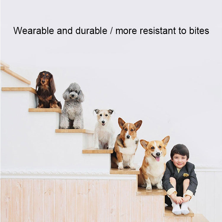 Dog Bone Pattern Big Soft Warm Kennel Pet Dog Cat Mat Blanket, with Rattan Mat & Blanket Size: L, 80Ã—60Ã—15cm