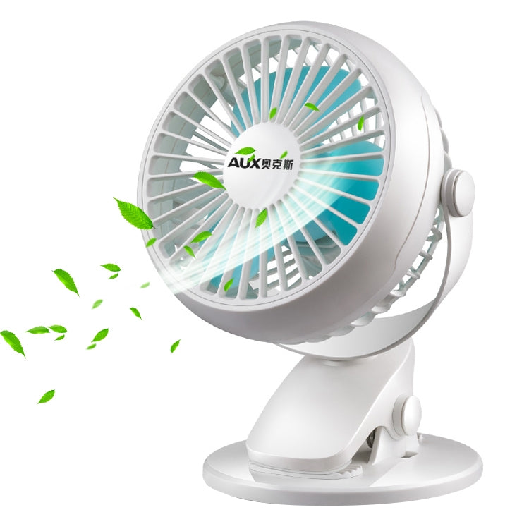 Desktop Hang 360 Degree Rotation 2 Speeds Mute USB Cooling Clip Personal Fan