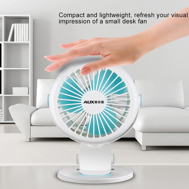 Desktop Hang 360 Degree Rotation 2 Speeds Mute USB Cooling Clip Personal Fan