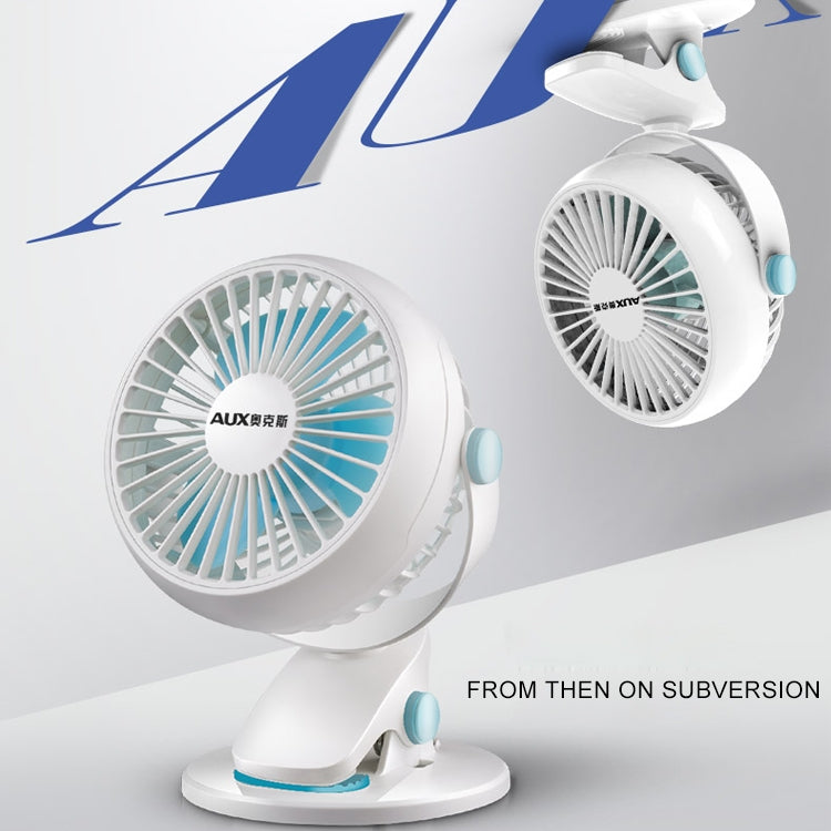 Desktop Hang 360 Degree Rotation 2 Speeds Mute USB Cooling Clip Personal Fan