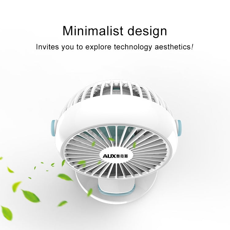 Desktop Hang 360 Degree Rotation 2 Speeds Mute USB Cooling Clip Personal Fan