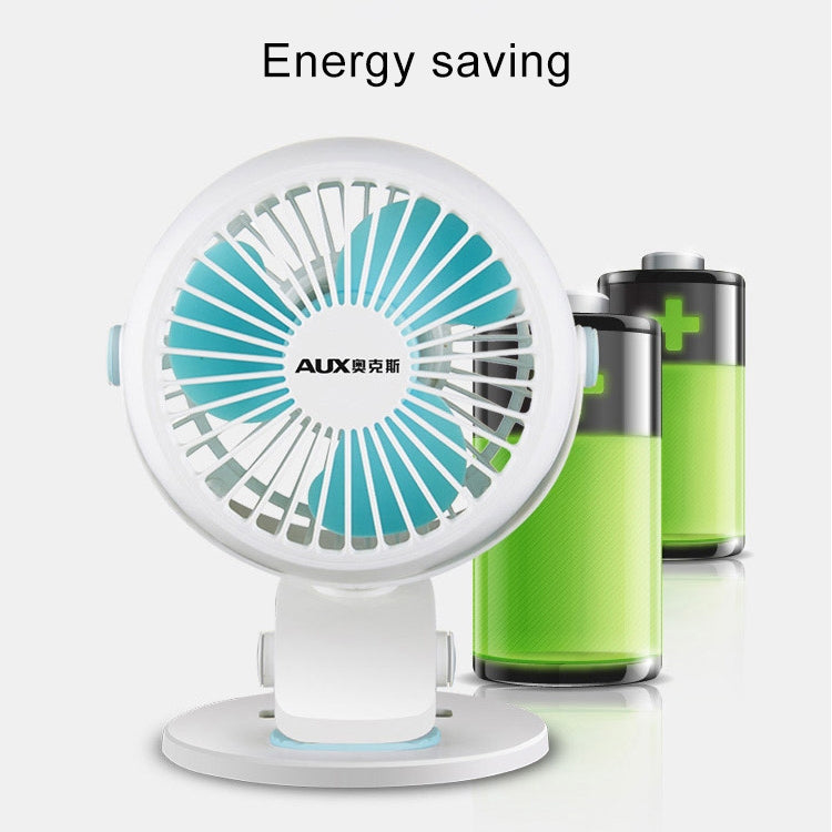 Desktop Hang 360 Degree Rotation 2 Speeds Mute USB Cooling Clip Personal Fan