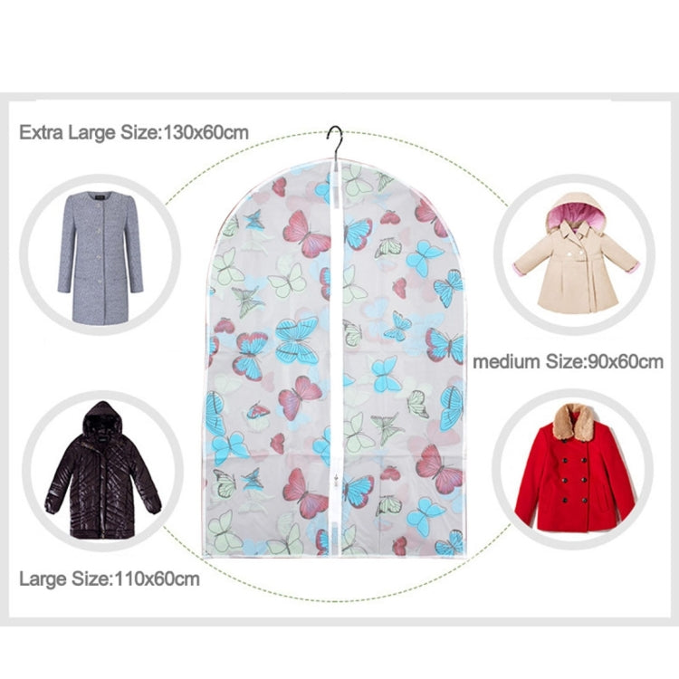 2PCS of Each Size Printing Peva Clothing & Suits Dust-Proof Handing Bags,Storage Bags