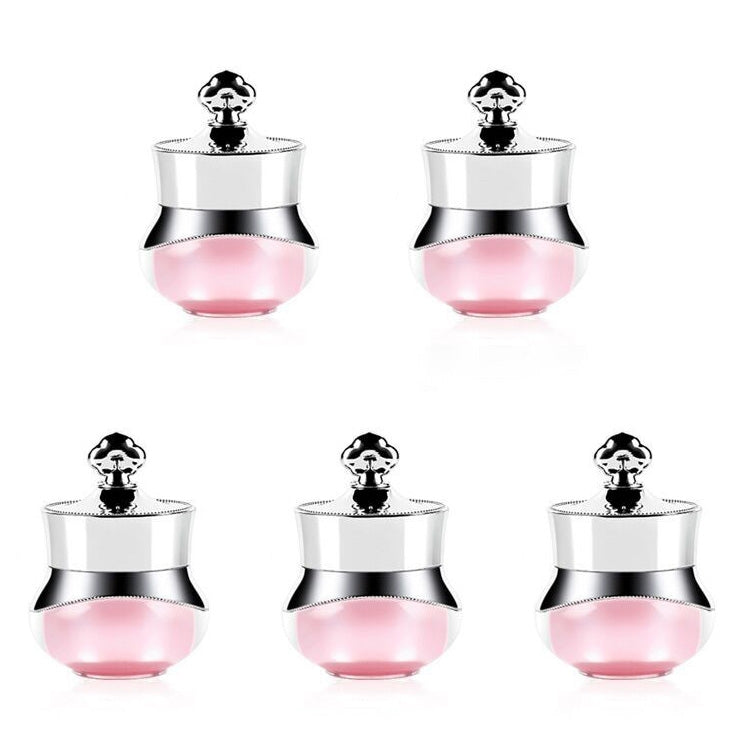 5 PCS Acrylic Travel Containers with Hard Sealed Lids Suitable for Face Hand Body Cream, 5ml