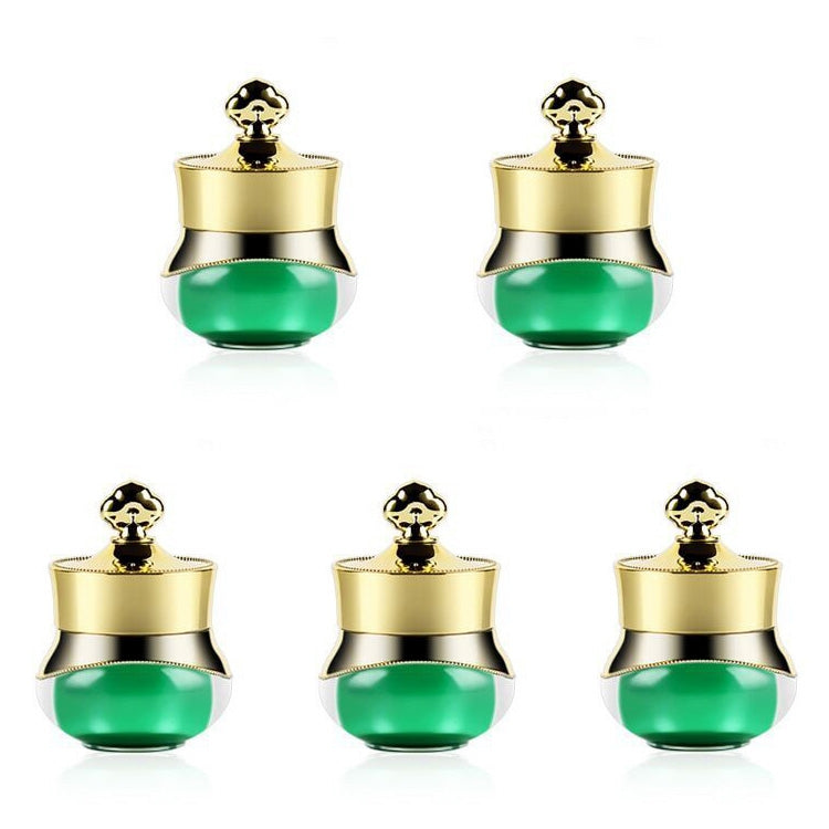 5 PCS Acrylic Travel Containers with Hard Sealed Lids Suitable for Face Hand Body Cream, 5ml