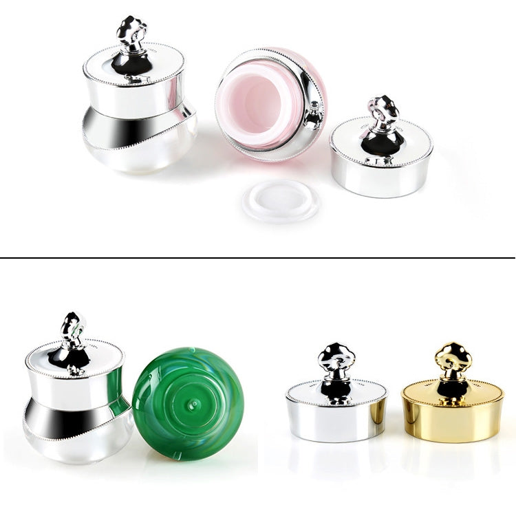 5 PCS Acrylic Travel Containers with Hard Sealed Lids Suitable for Face Hand Body Cream, 5ml