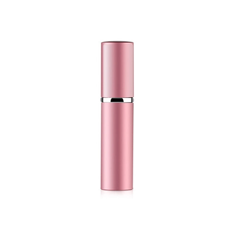 5 PCS Portable Mini Refillable Glass Perfume Fine Mist Atomizers with Metallic Exterior, 5ml