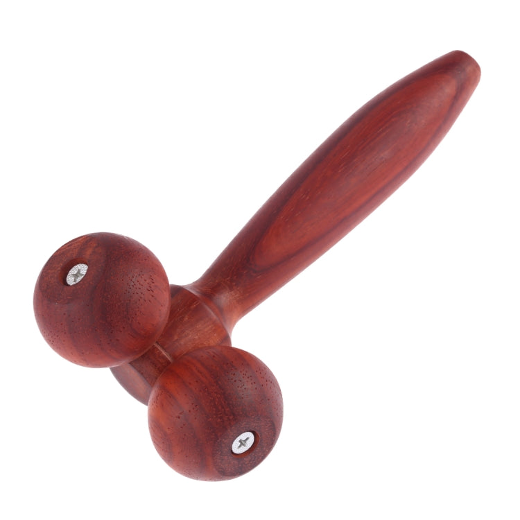 Wenge Solid Wood Manual Roller Massager