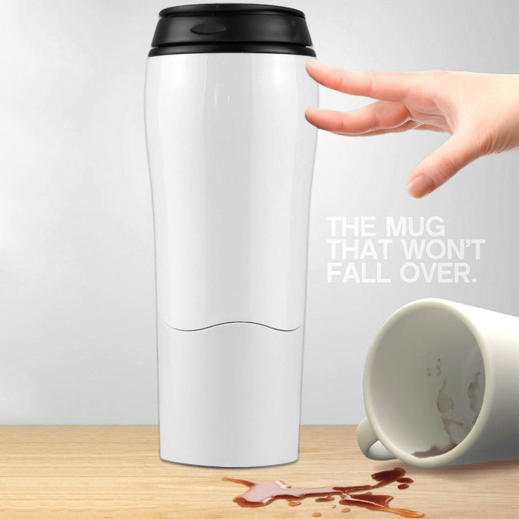 Portable Mighty Mug Solo Travel Coffee Herbal Ice Tea Fizzy Drink Mug Water Bottle Cup, Capacity: 550ml(White)
