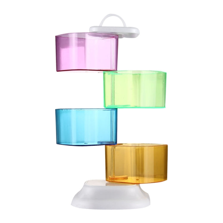 3 PCS Kitchen Multipurpose Po Originality Rotate Four Cylinder Seasoning Box Random Color Delivery