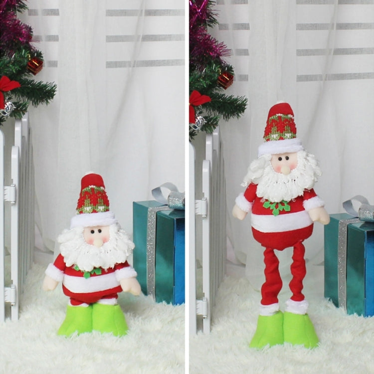 Christmas Festival Decoration Old Man Extendable Doll, Extended Size: 51*12.5cm