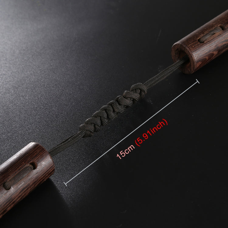 Wenge Solid Wood Nunchaku