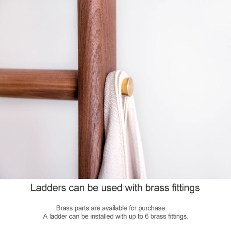Solid Wood Creative Landing Ladder Clothes Hat Rack,Size: 170x45x52cm, Beech
