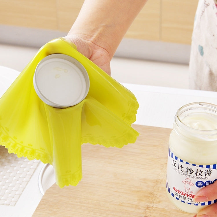 4 PCS Food Grade Silicone Protection Fresh Cover, Random Color Delivery