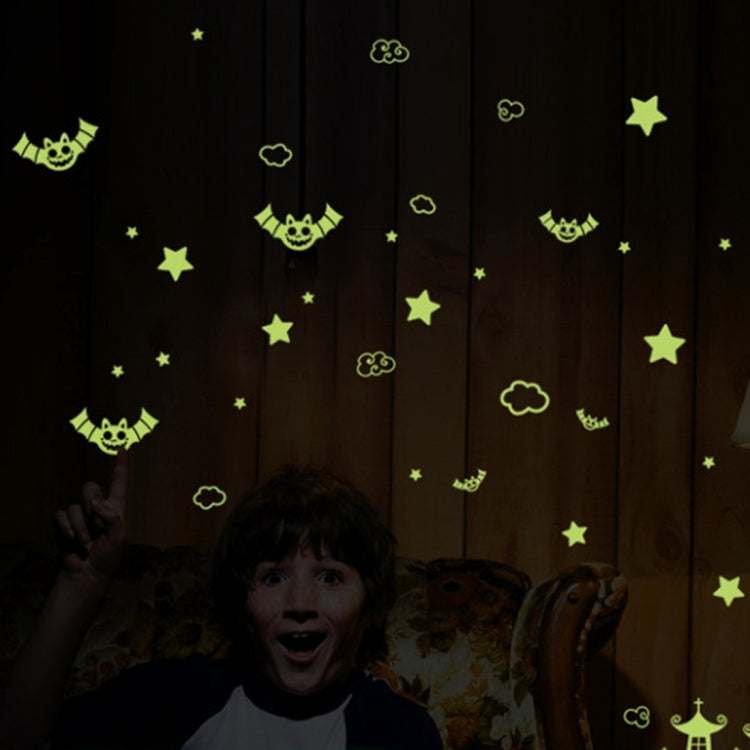 Luminous Wall Stickers Halloween Wall Stickers Bedroom Living Room Decorative Wall Stickers