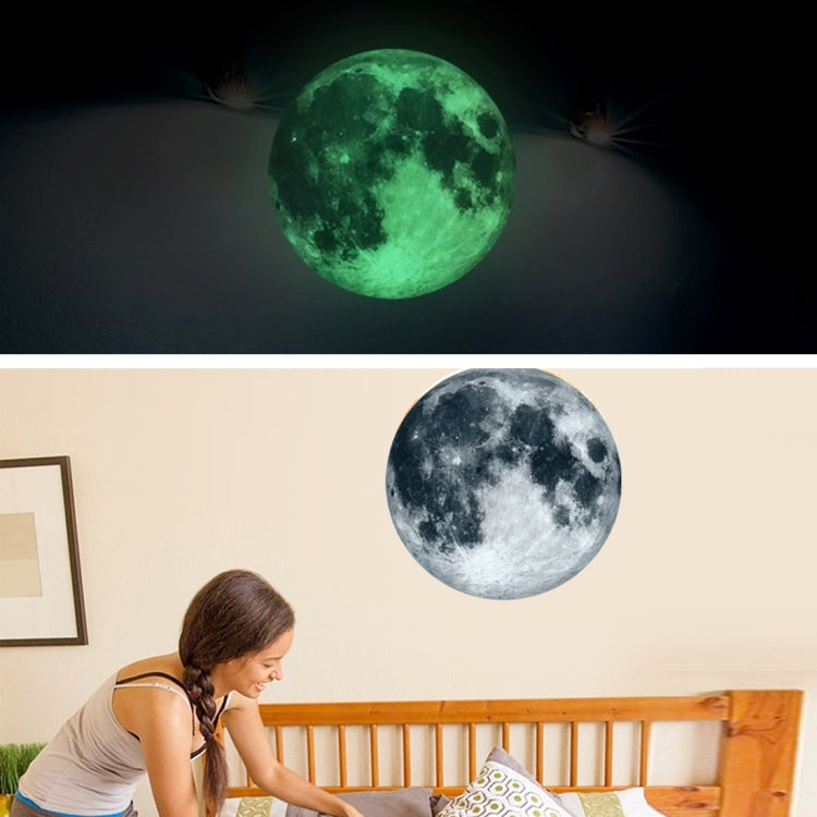 Fluorescent Moon Wall Stickers Halloween Wall Stickers Bedroom Living room Decorative Wall Stickers