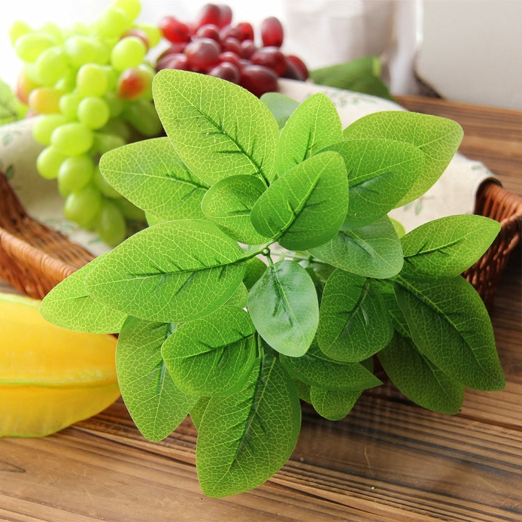 2 PCS Artificial Plants For Plastic Flowers Household Store Supplies Decoration Peanut Leaf