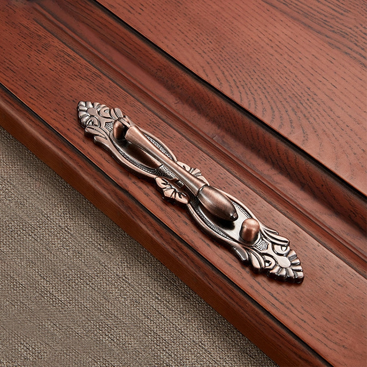 5 PCS 6043-64 Red Ancient Drawer Cabinet Door Bronze European Style Handle