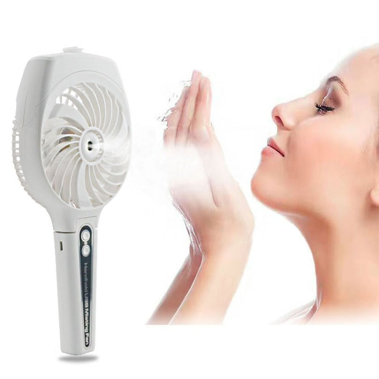 Portable Mini USB Charging Water Spray Foldable Handheld Small Fan