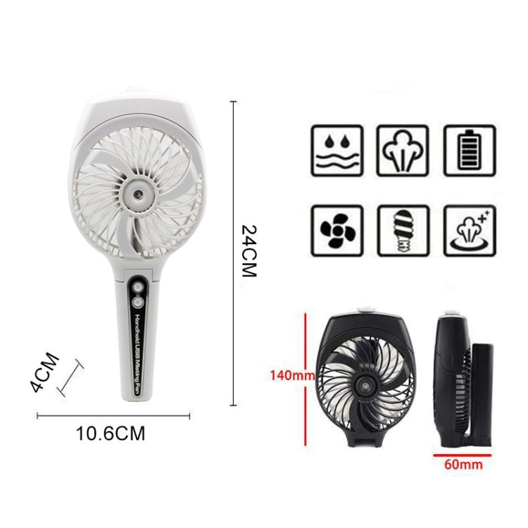 Portable Mini USB Charging Water Spray Foldable Handheld Small Fan