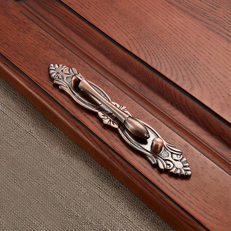 5 PCS 6043-96 Red Ancient Drawer Cabinet Door Bronze European Style Handle