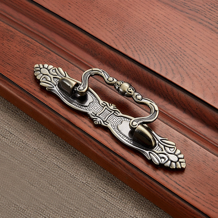 3 PCS 6054-96 Cyan Ancient Drawer Cabinet Door Bronze European Style Handle