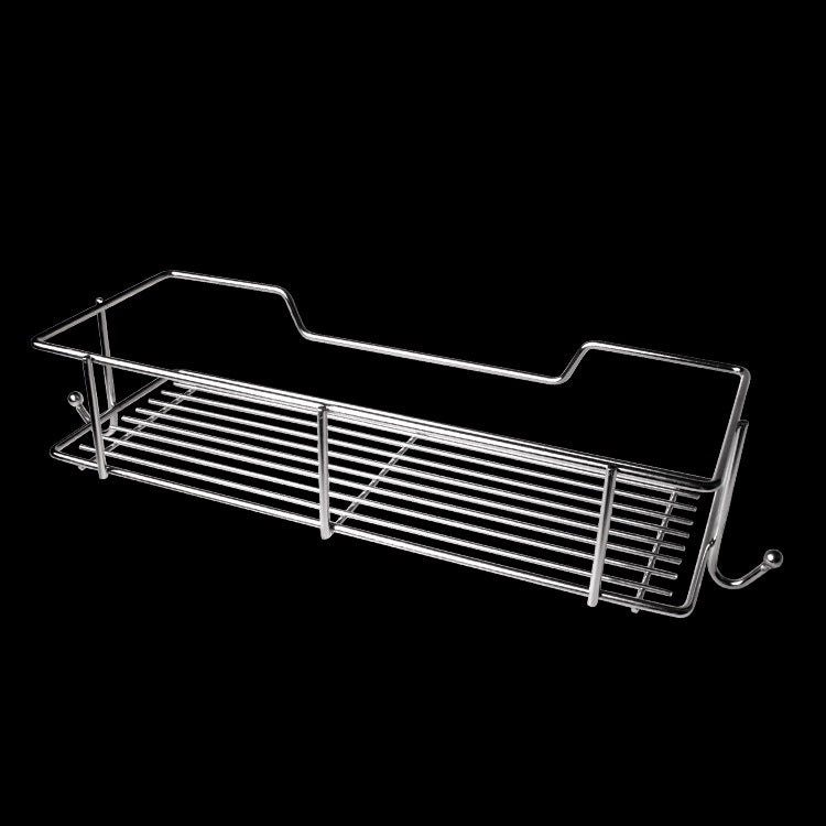 Stainless Steel Kitchen Shelf Seasoning Rack Kitchen Wall Hanging Storage Turret Supplies Appliances, Max Load Weight: 10kg, Size: 30 x 11 x 6cm