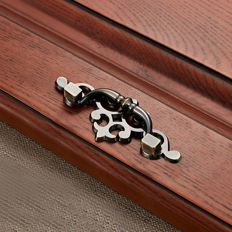 5 PCS 6057-64 Cyan Ancient Drawer Cabinet Door Bronze European Style Handle