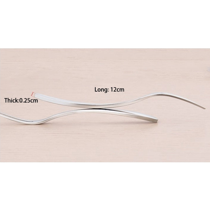 5 PCS Fruit Fork + Swan Shape Design Knife Fruit Food Dinnerware Base Holder Elegant Kitchen Tableware Set