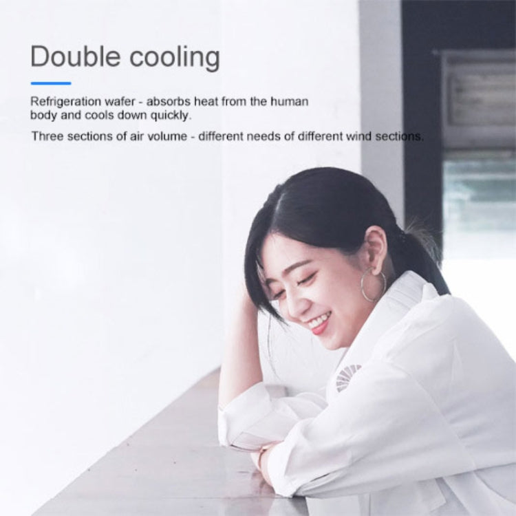 Creative Mini Hanging Neck Type Fan Outdoor USB Charging Fan