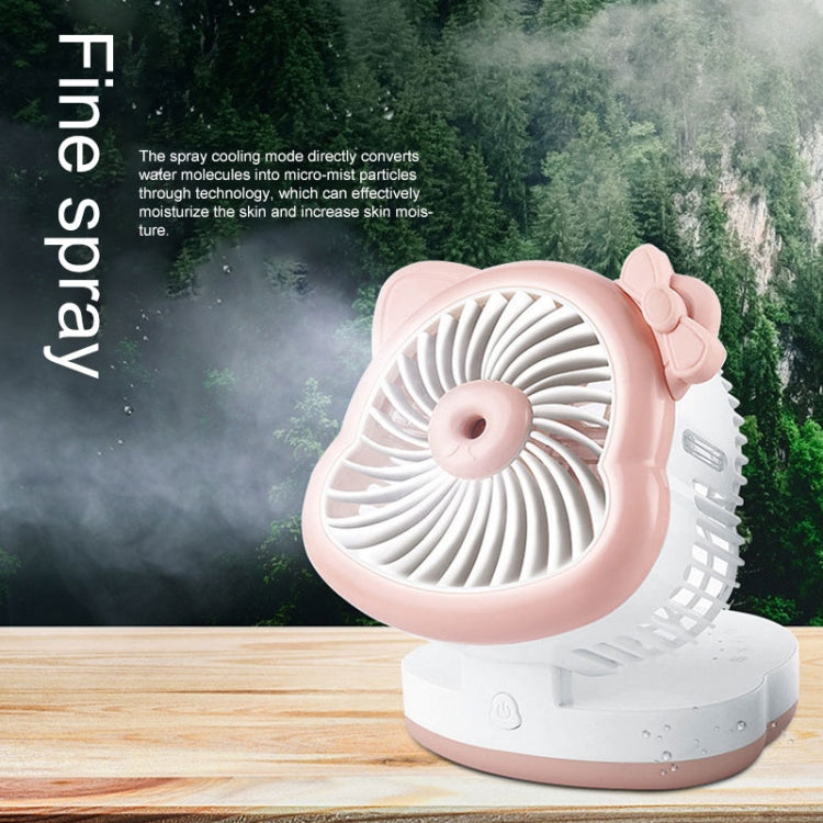 Cartoon Spray Fan cCreative Mini USB Desktop Humidifier (Grey)