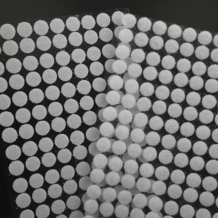 1000 PCS 10mm Round Nylon Adhesive Hook and Loop Fastener