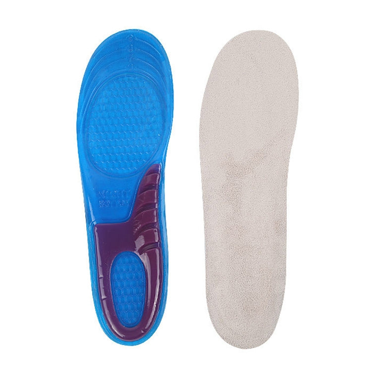1 Pair Military Training Shock Resistance Sports Insoles Soft and Comfortable Stretch Thick Insoles, Size: M(38-42 Yards)
