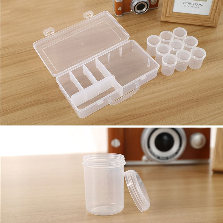 Plastic Multipurpose Portable Handled Organizer Storage Box Case with Bottle