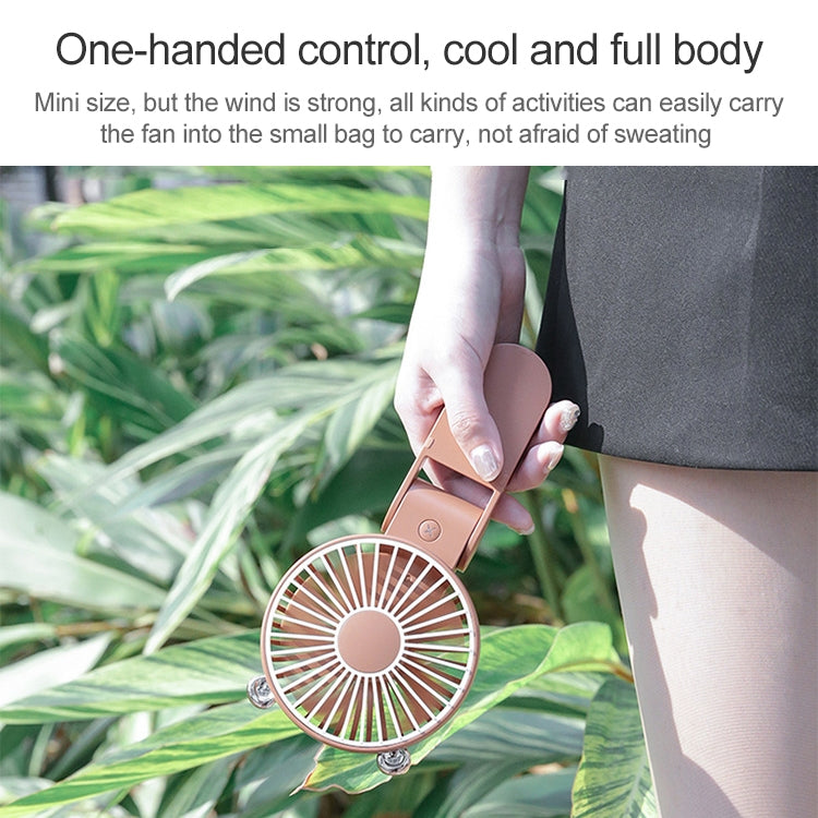 CYKE Portable Foldable Mini USB Charging Mute Electric Fan, with 3 Speed Control