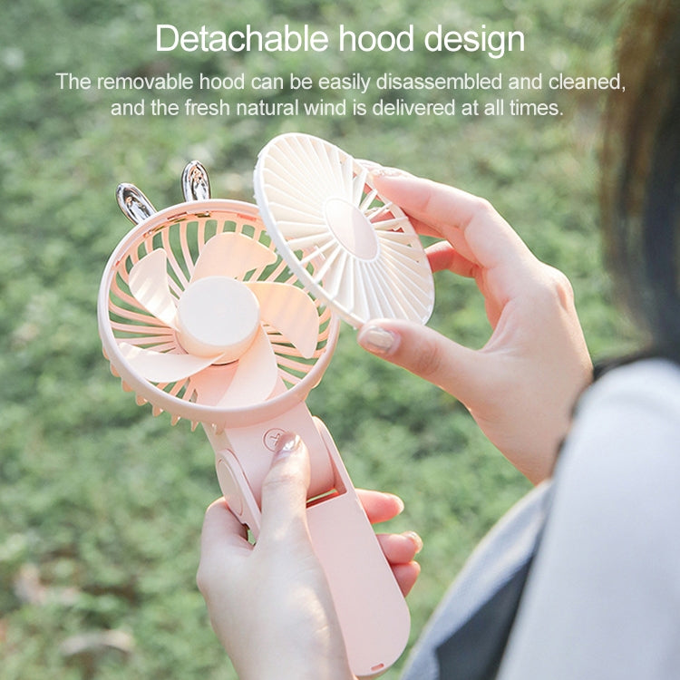 CYKE Portable Foldable Mini USB Charging Mute Electric Fan, with 3 Speed Control