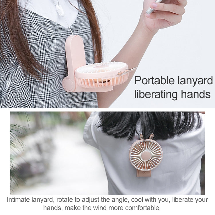 CYKE Portable Foldable Mini USB Charging Mute Electric Fan, with 3 Speed Control