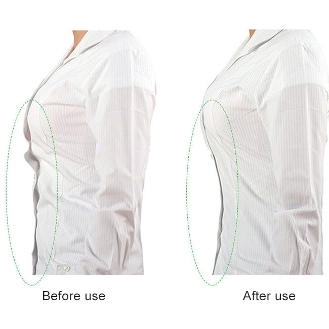 72 PCS / 2 PACK Invisible Anti-light Stickers Shirt Straps Double-sided Adhesive Seamless V-neck Fixed Anti-slip, Size:85x18mm