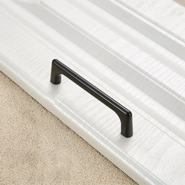 5 PCS 9011_96 Simple Black Drawer Cabinet Handle