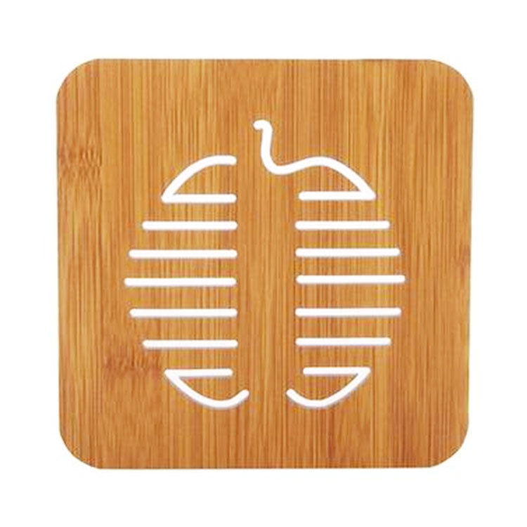 5 PCS Cute Cartoon Kitchen Table Protect Wood Cup Pad Heat Insulation Coaster Mat, Random Style Delivery